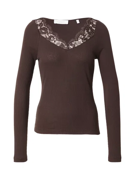 Rich & Royal Tricou închis maro