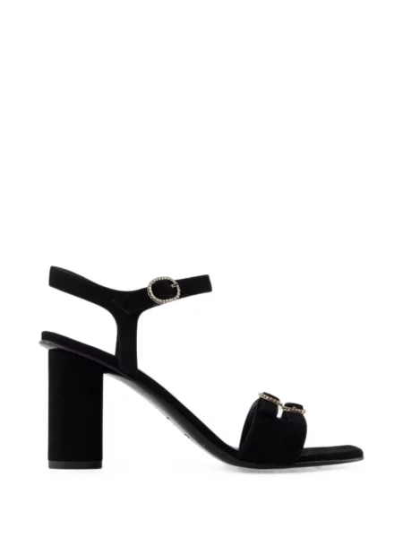 Pantofi cu toc Carel Paris cu cataramă negru