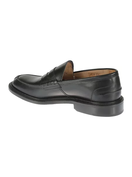 Półbuty Tricker's skórzane czarne