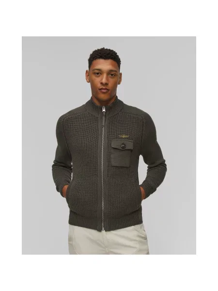 Aeronautica Militare cardigan din gri