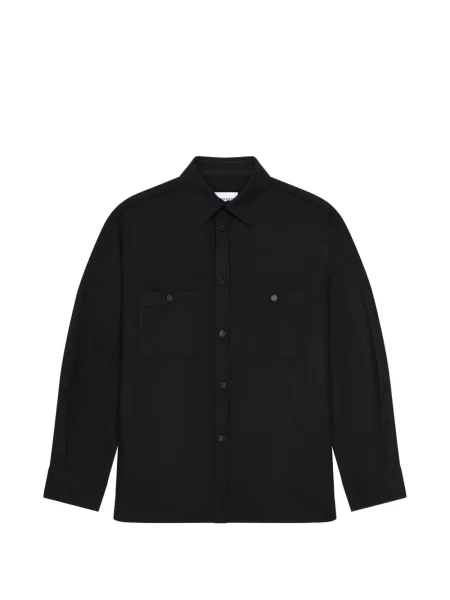 Cămașă Givenchy de flanelă negru