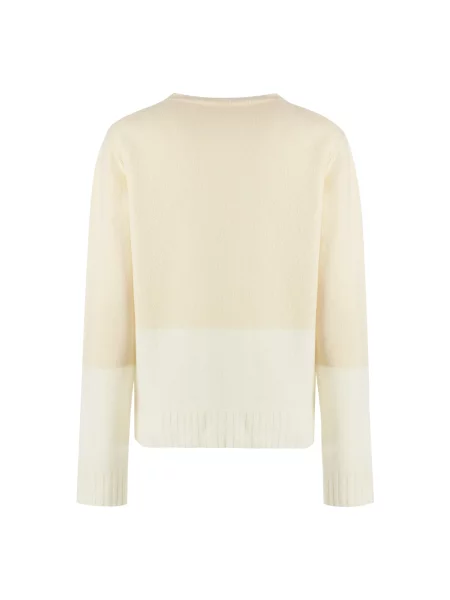 Sweter Jil Sander wełniany beżowy