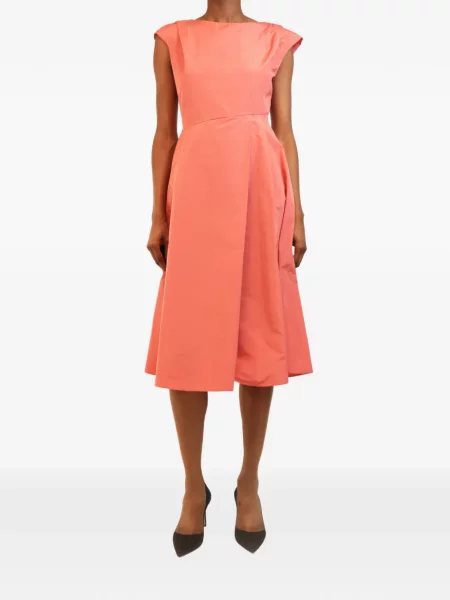 Rochie midi Weekend Max Mara fără mâneci roz