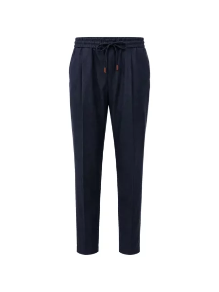 Pantaloni Jacob Cohën conici cu cordon albastru