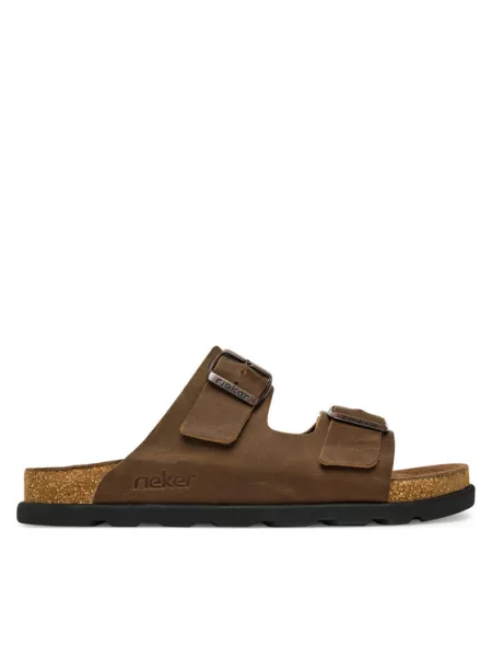 Rieker Natikači rjava