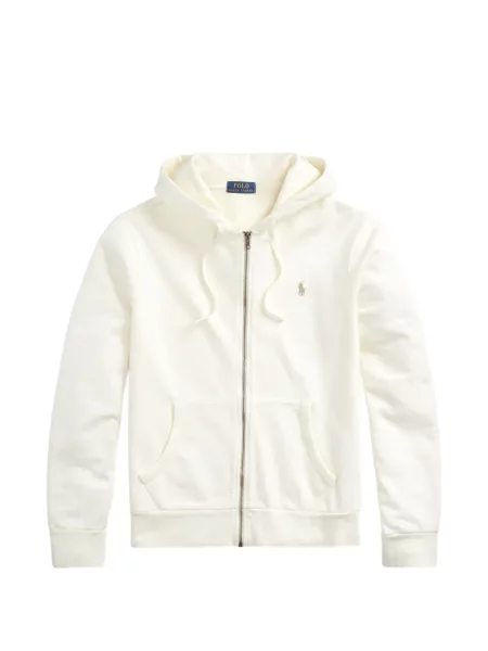 Хавлиени препасан карирана риза Polo Ralph Lauren синьо