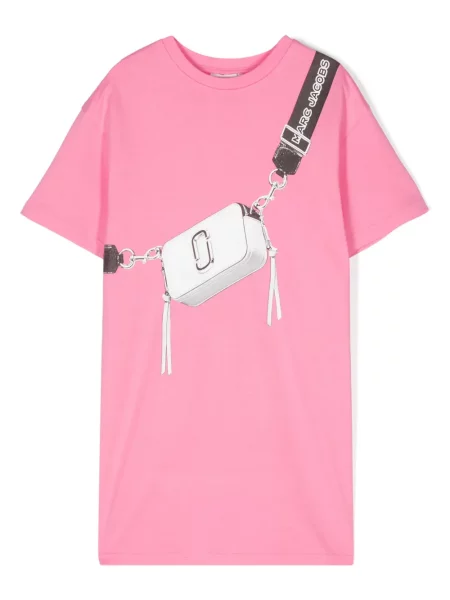 Sukienka dziecięca Marc Jacobs różowa