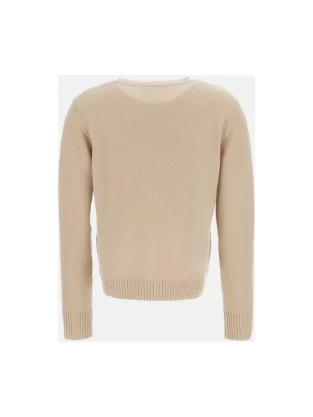 Sweter Max Mara Studio wełniany beżowy