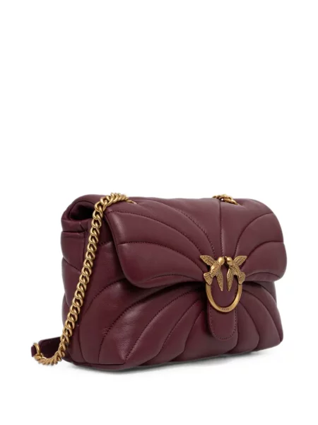 Matlasat geanta crossbody Pinko roșu