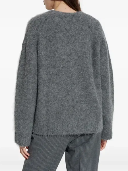 Cardigan Samsøe Samsøe de lână gri