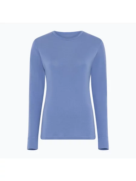 Bluză termoactivă pentru femei Dovre Wool blue albastru