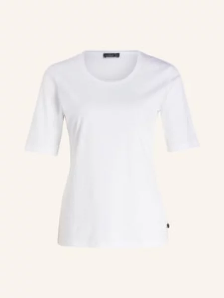 Van Laack T-Shirt weiss biała