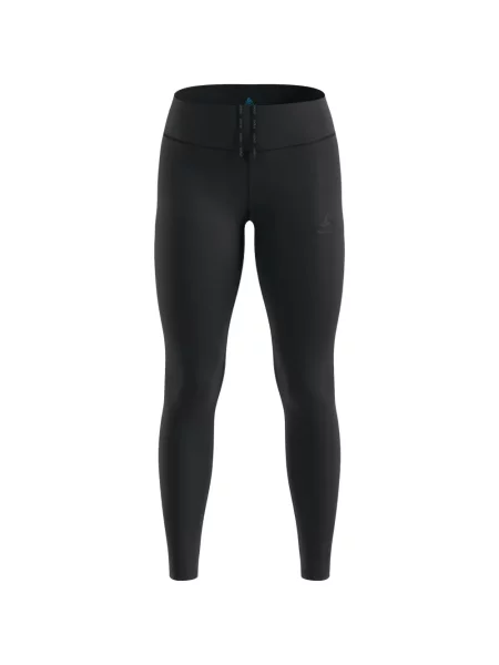 Leggings Odlo cu autograf negru