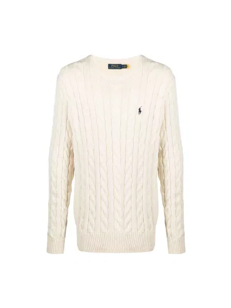 Polo Ralph Lauren Sweter Écru biały