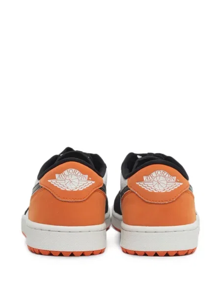 Ретро маратонки Jordan Air Jordan 1 с връзки с дантела черно