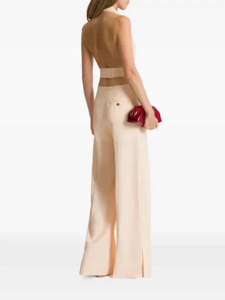 Pantaloni Alberta Ferretti roz