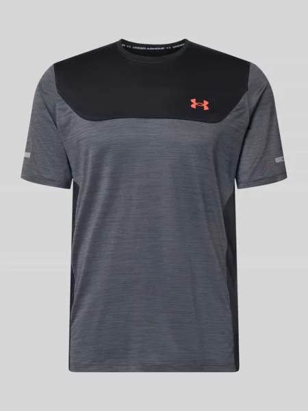 T-shirt o kroju regular fit z nadrukiem z logo model ‘Utility’ Under Armour czarna