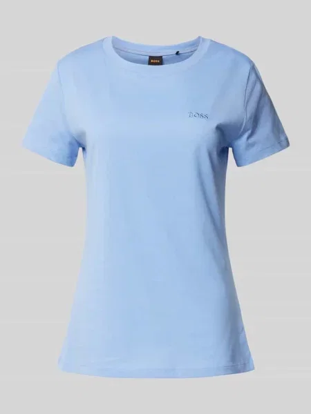 Boss T-Shirt Esogo beige niebieska