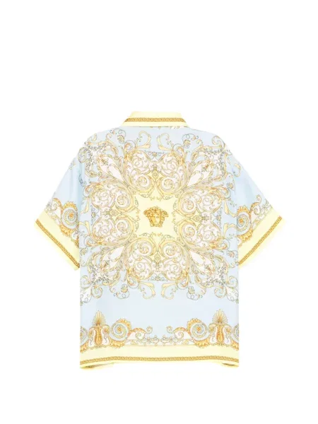 Koszula dziecięca Versace niebieska