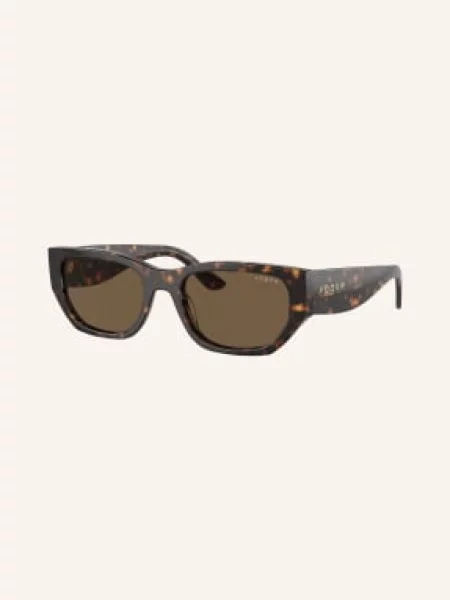 Nowoczesne Okulary Przeciwsłoneczne Havana Vogue brązowy