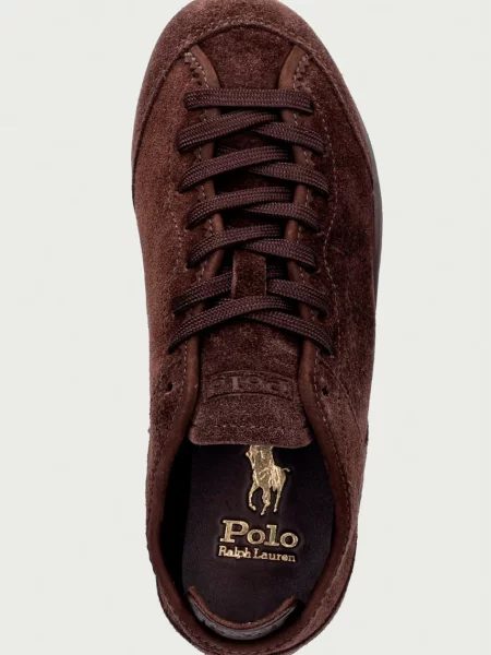 Замшевые кроссовки Polo Ralph Lauren