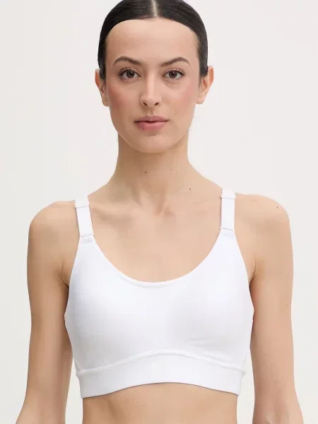Under Armour sportovní podprsenka Infinity bílá