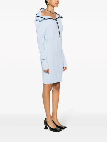 Rochie Y/project de lână albastru