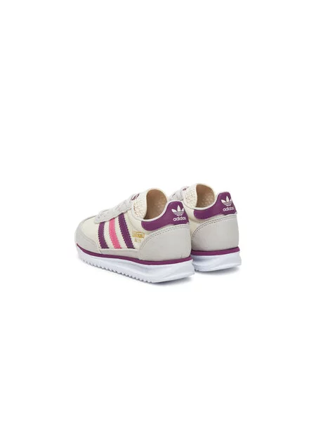 Boty SL 72 RS Elastic Laces Kids bílé