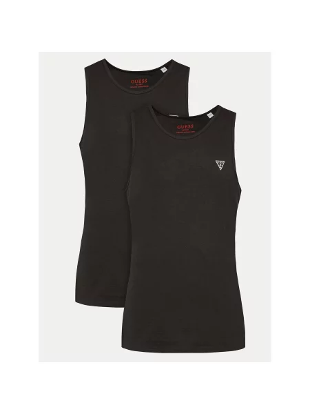 Футболка Guess без рукавов черная