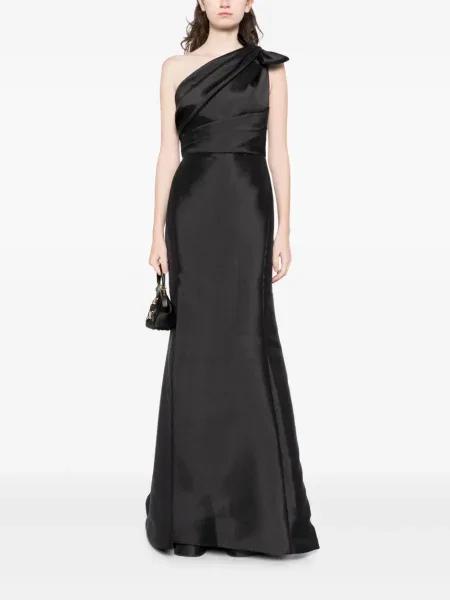 Rochie Amsale drapată negru