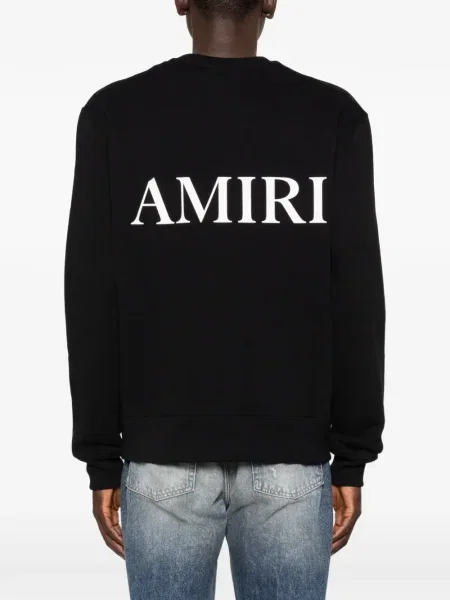 Hanorac crewneck Amiri negru
