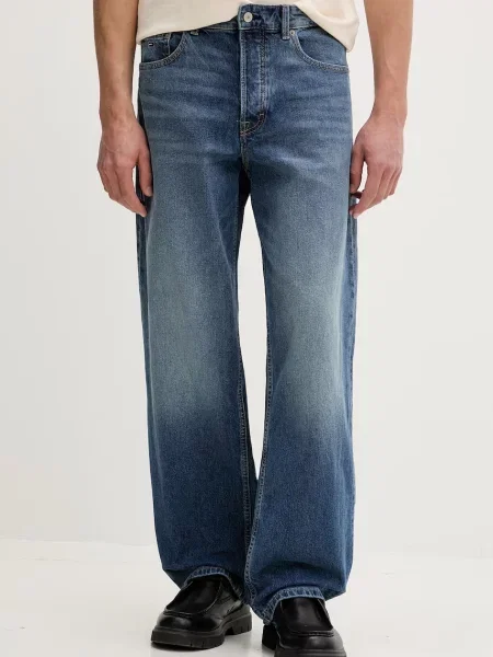 Tommy Jeans jeansy relaxed fit niebieskie