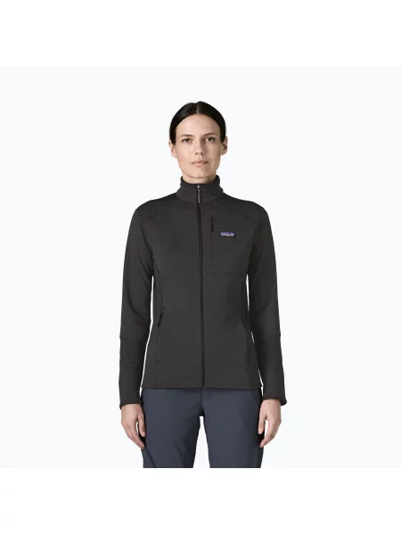 Bluză fleece pentru femei Patagonia R1 black w/black negru