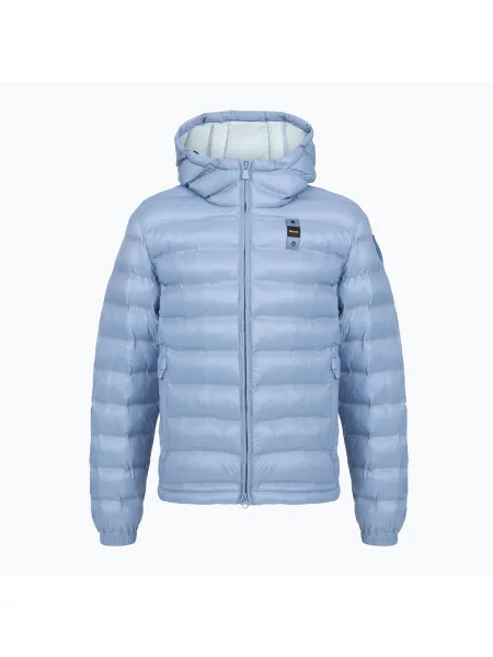 Geacă pentru bărbați Blauer USA Charles blue inside light blue albastru