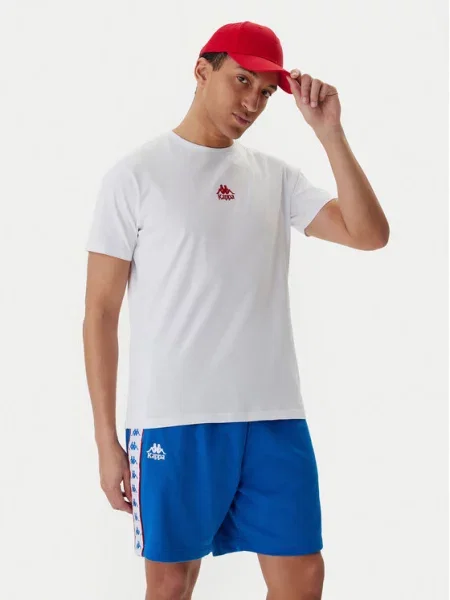 Kappa T-Shirt biały
