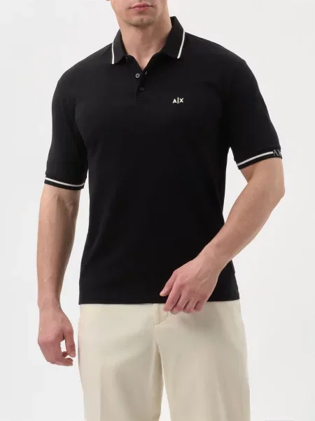 Поло Armani Exchange чорне