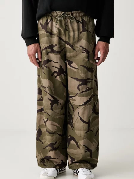 Adidas hlače Camo zelena