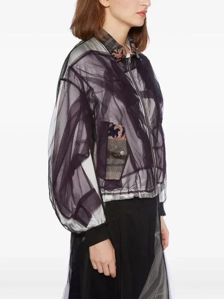 Geacă bomber Quetsche din tul