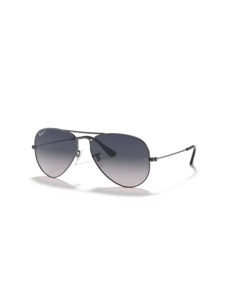 Okulary przeciwsłoneczne Ray-Ban Aviator Classic gunmetal/blue polarized szare