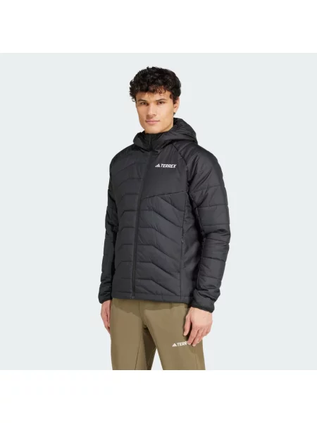Kurtka z kapturem Adidas Terrex Multi Synthetic Insulated Intensywny XS czarny