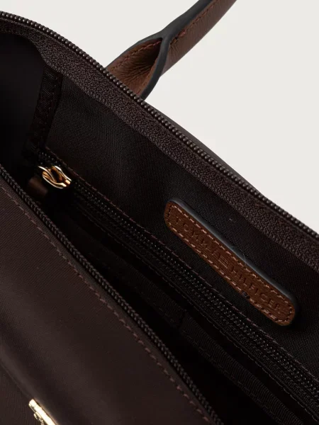 Tommy Hilfiger шопинг чанта дамска кафяво