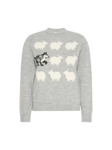 Sweter Weekend Max Mara szary