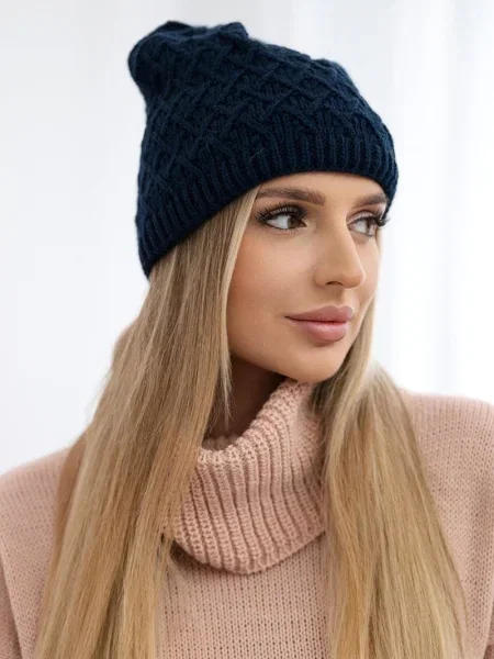 Șapcă Kesi din fleece albastru
