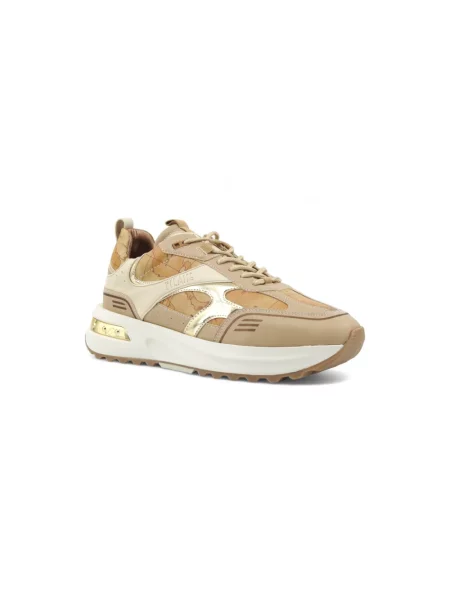 Sneakersy Alviero Martini 1a Classe skórzane beżowe