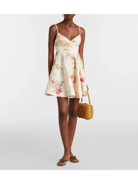 Rochie Zimmermann de in cu model floral