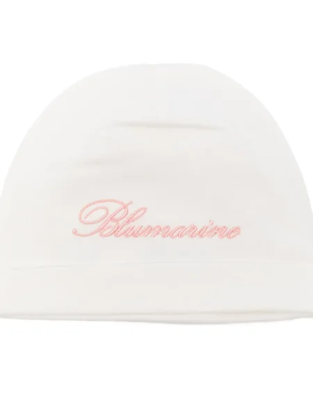 Czapka dziecięca Miss Blumarine biała