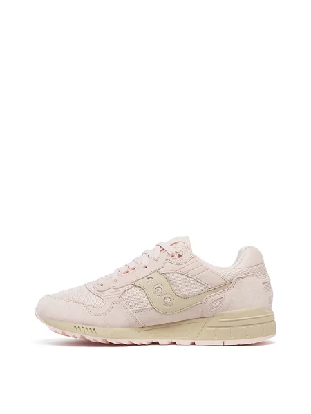 Замшевые кроссовки Saucony розовые