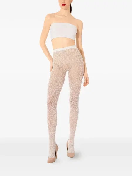 Dresuri Wolford din dantelă alb