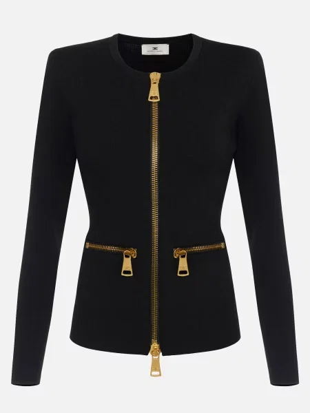 Свитер Elisabetta Franchi черный
