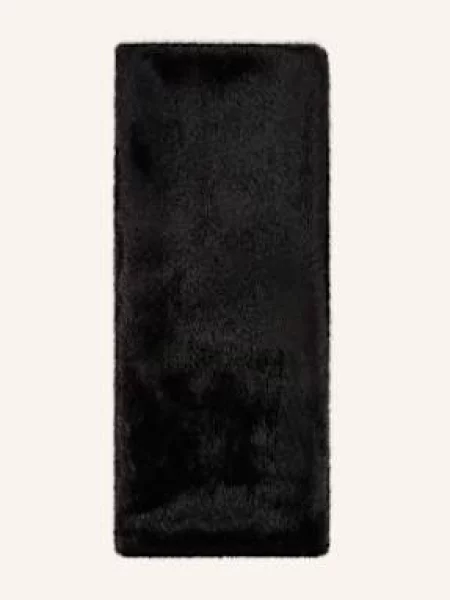 Darling Harbour Szal Ze Sztucznego Futra schwarz czarne